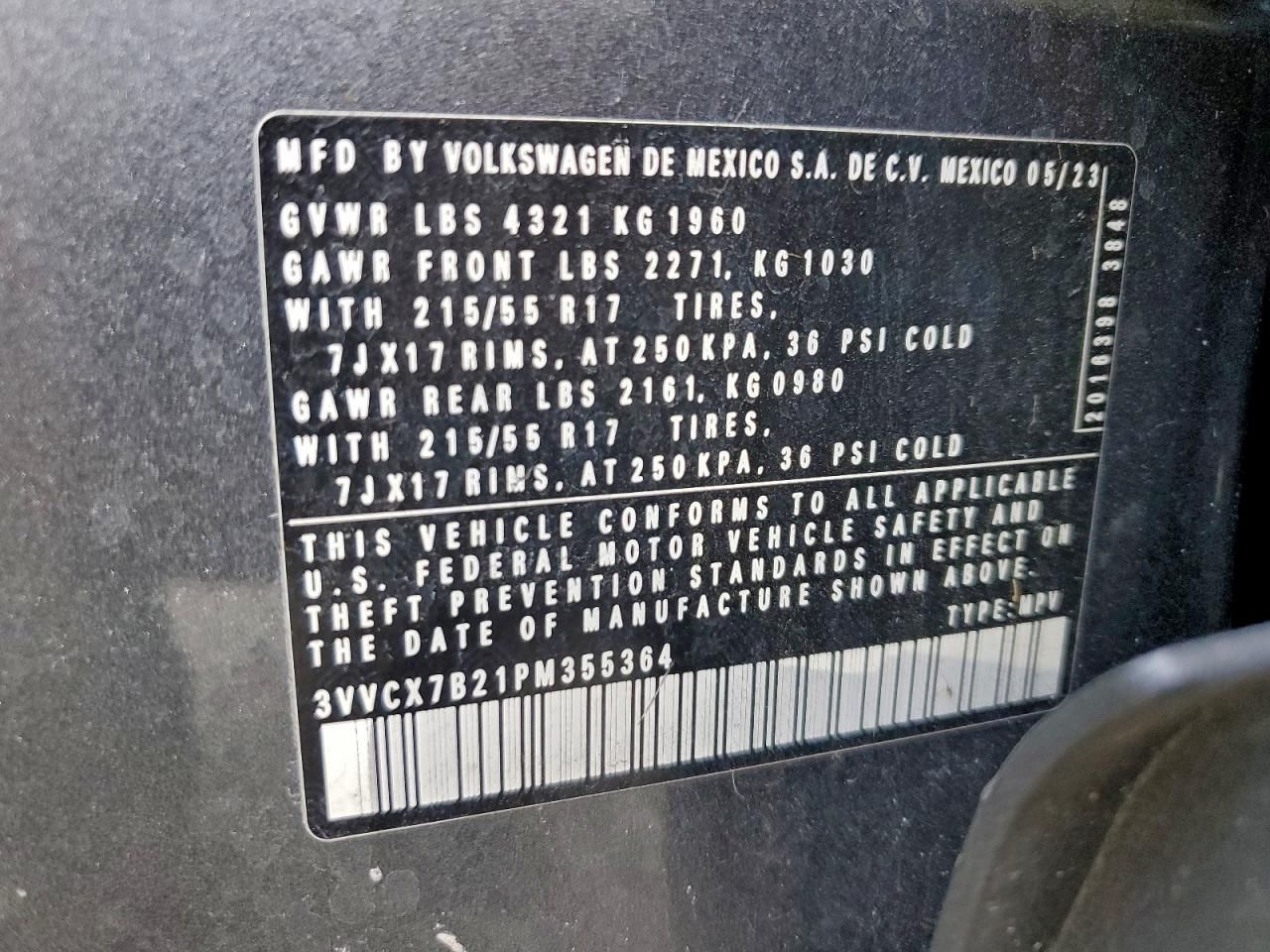 2023 Volkswagen Taos s