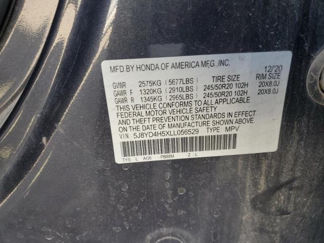 2020 Acura Mdx Technology