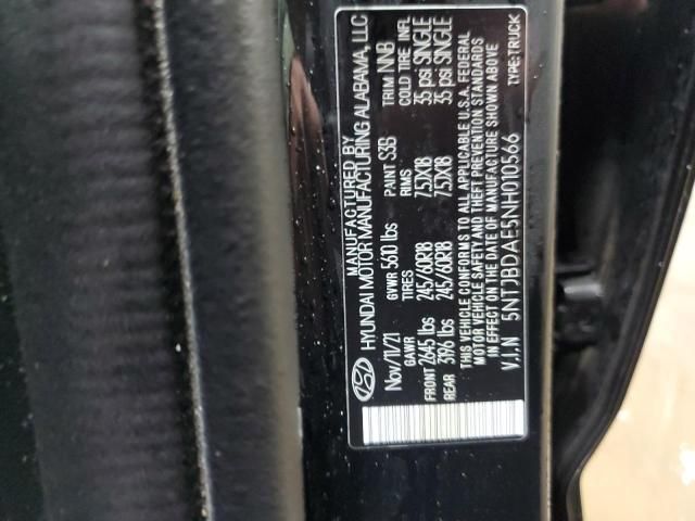 2022 Hyundai Santa Cruz sel