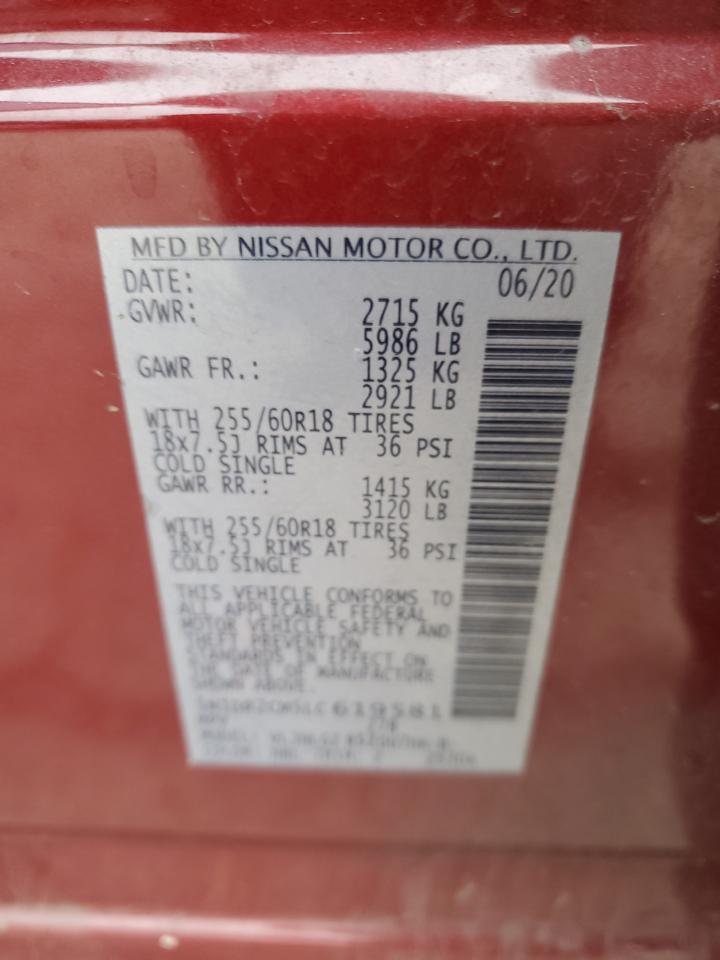2020 Nissan Pathfinder sl