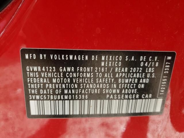 2019 Volkswagen Jetta s