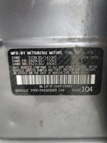 2017 Mitsubishi Mirage G4 es