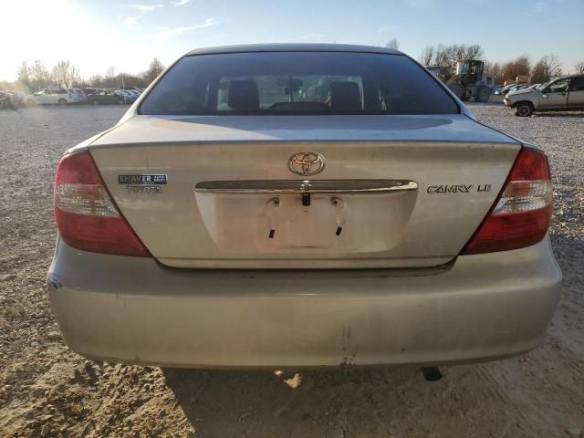 2002 Toyota Camry le