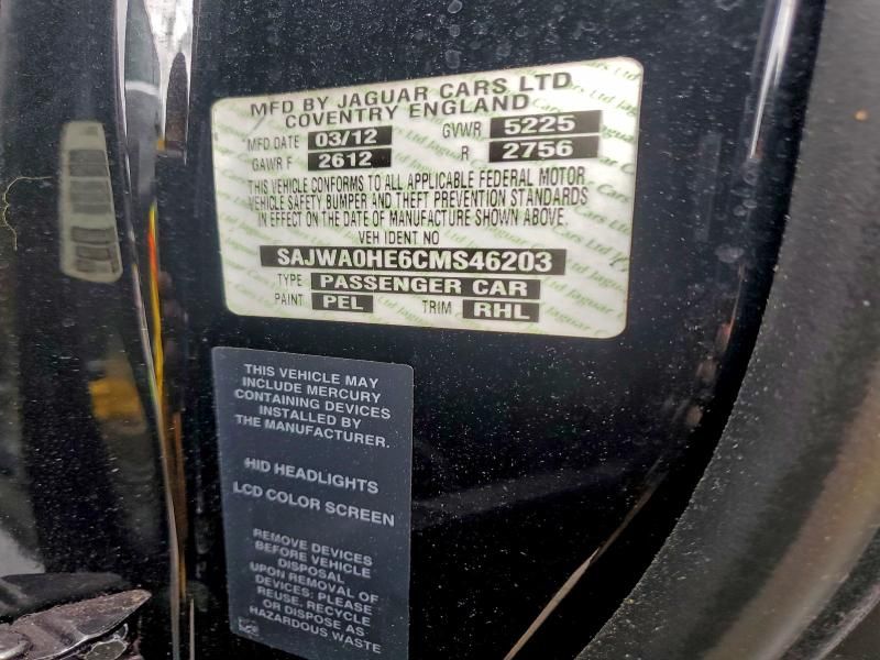 2012 Jaguar Xf Supercharged