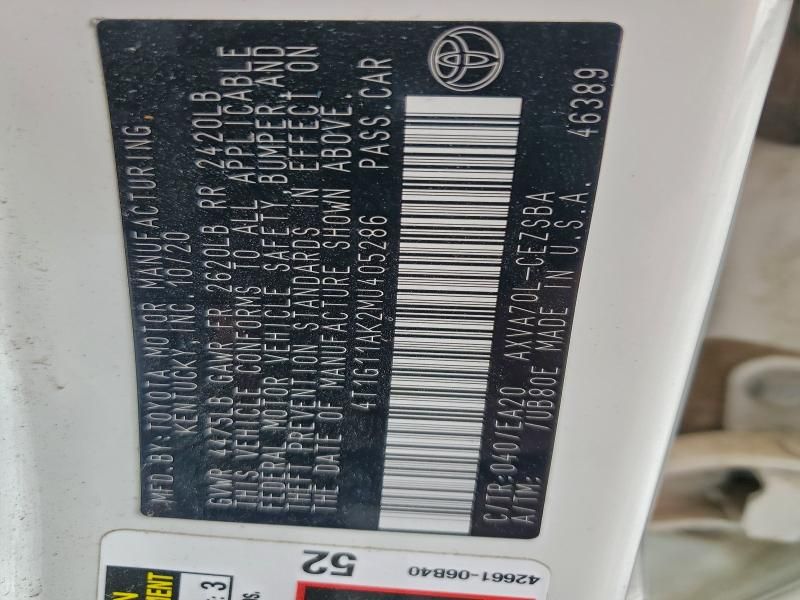 2021 Toyota Camry se