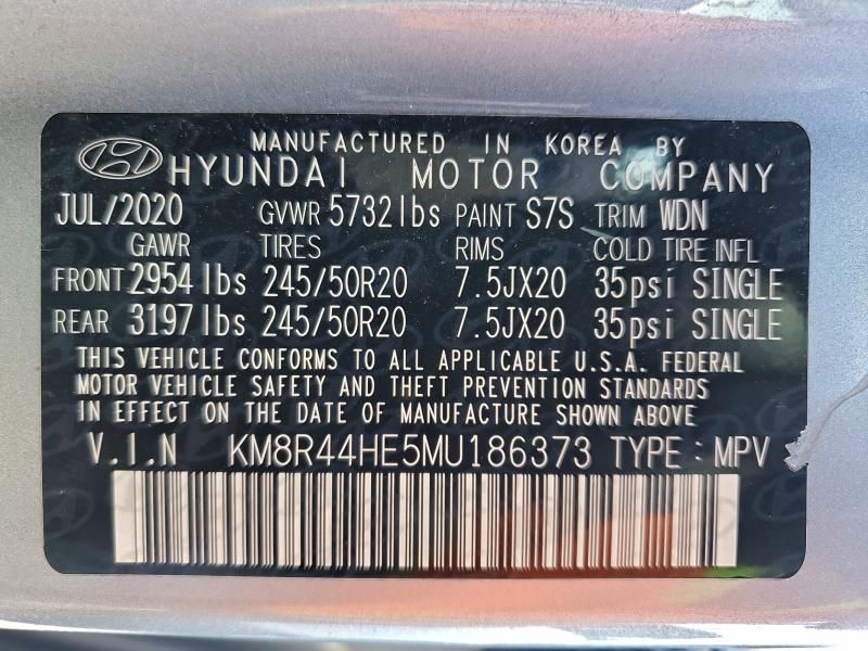 2021 Hyundai Palisade sel