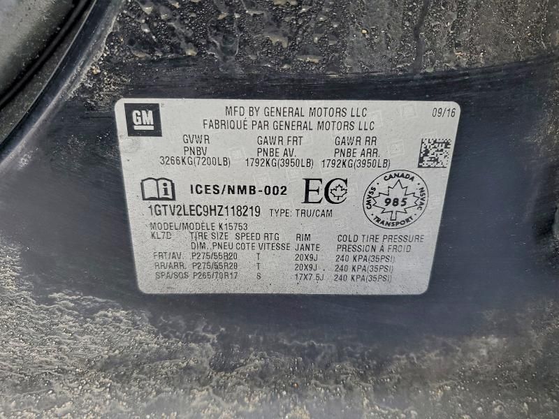 2017 GMC Sierra K1500