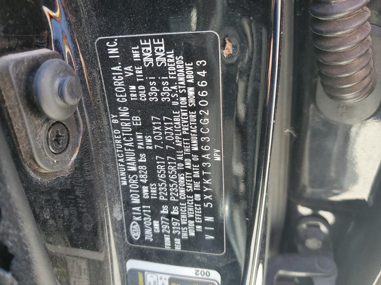 2012 KIA Sorento Base