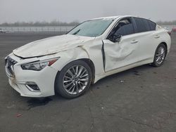 Infiniti salvage cars for sale: 2019 Infiniti Q50 Luxe
