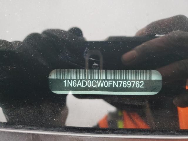 2015 Nissan Frontier sv