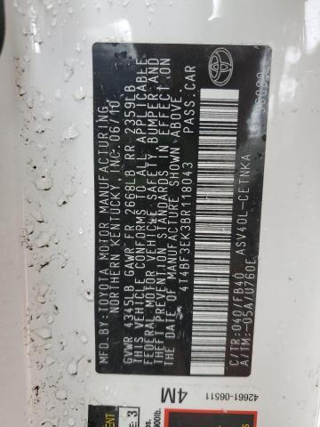 2011 Toyota Camry Base