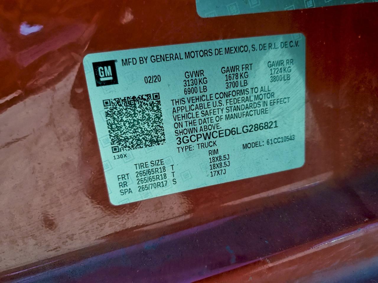 2020 Chevrolet Silverado C1500 LT