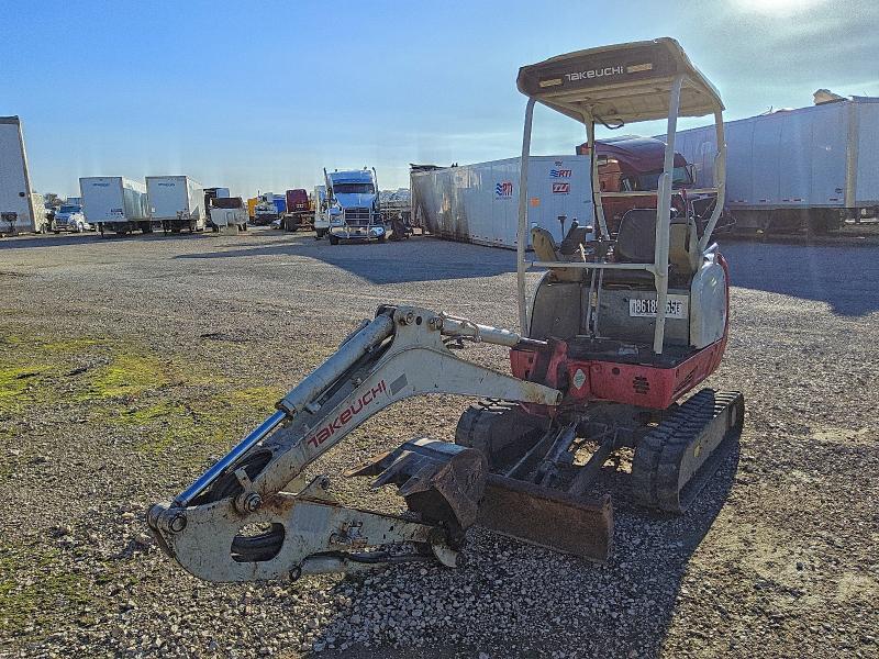 2014 Takeuchi TB216 Mini Excavator