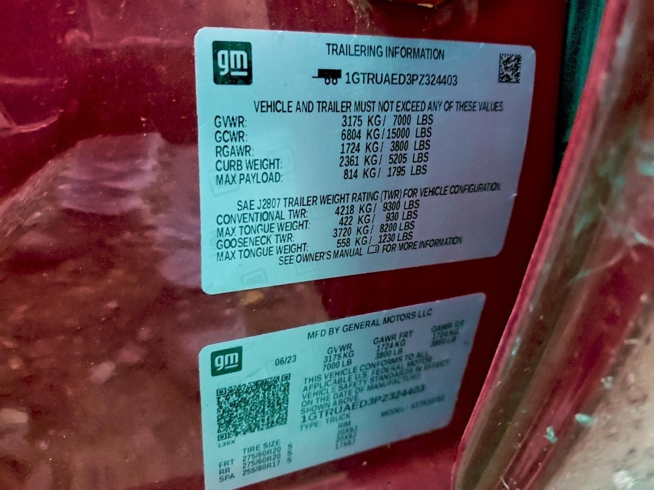 2023 GMC Sierra K1500