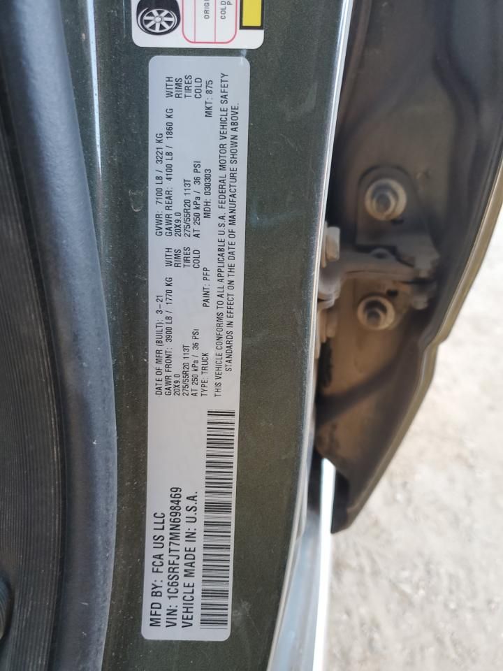 2021 Dodge 1500 Laramie