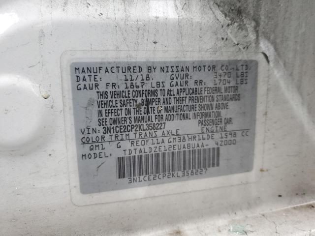 2019 Nissan Versa Note s