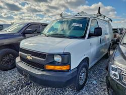 Salvage trucks for sale at Cahokia Heights, IL auction: 2013 Chevrolet Express G2500