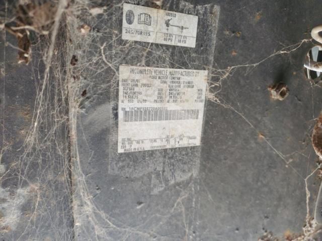 2002 Ford F550 Super Duty Stripped Chassis