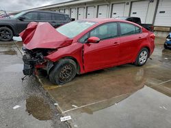 Salvage cars for sale from Copart Louisville, KY: 2015 KIA Forte lx