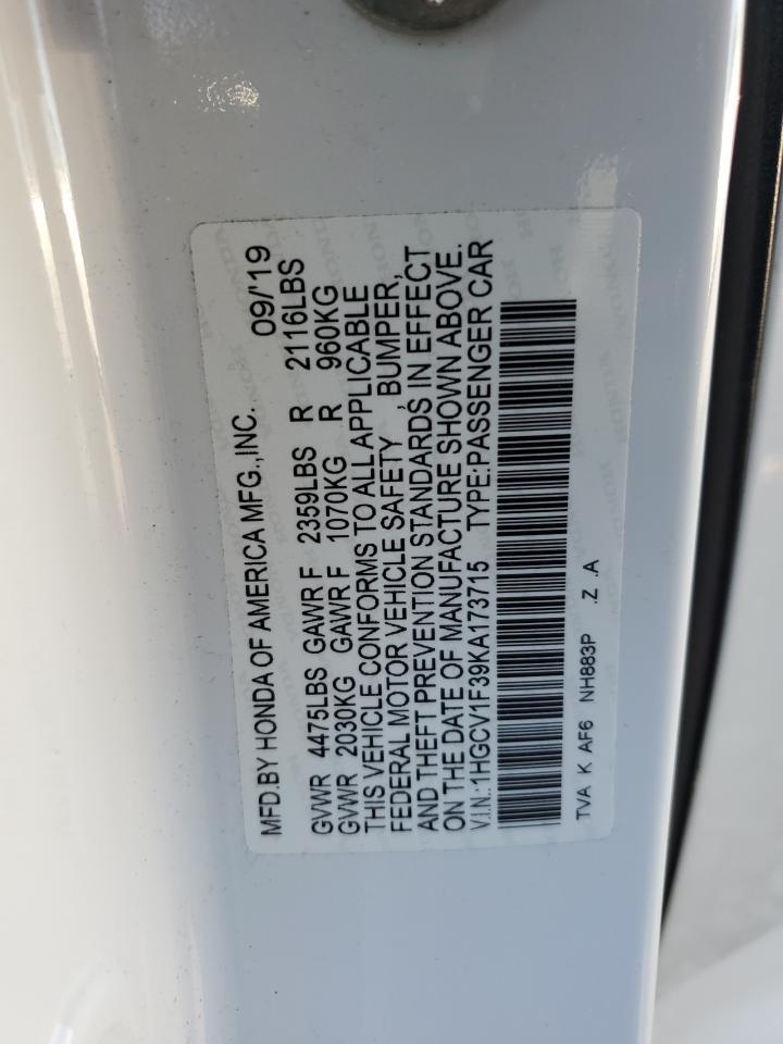 2019 Honda Accord Sport