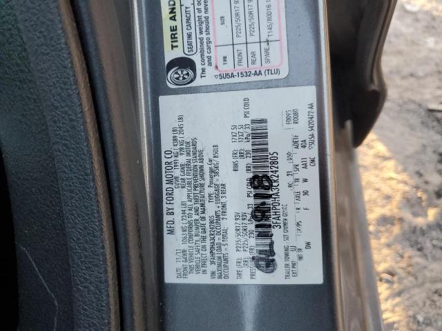 2012 Ford Fusion se