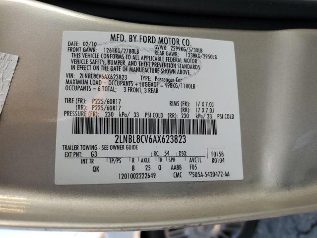 2010 Lincoln Town car Signature Limited