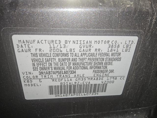2014 Nissan Sentra s