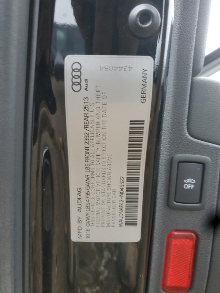 2017 Audi A4 Premium