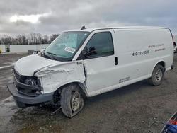 Chevrolet salvage cars for sale: 2023 Chevrolet Express 2500 Delivery Van