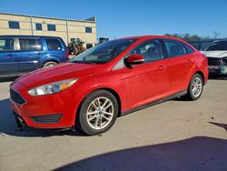 Salvage cars for sale from Copart Wilmer, TX: 2017 Ford Focus se
