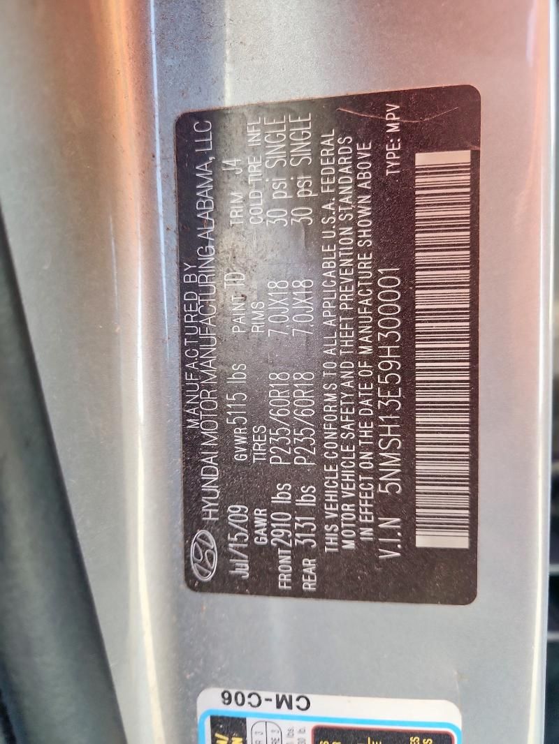 2009 Hyundai Santa fe se