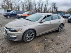 Salvage cars for sale from Copart Baltimore, MD: 2023 Chevrolet Malibu lt
