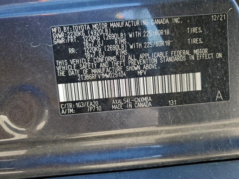 2021 Toyota Rav4 xle Premium
