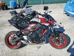 Salvage motorcycles for sale at West Palm Beach, FL auction: 2024 Kawasaki ER650 N
