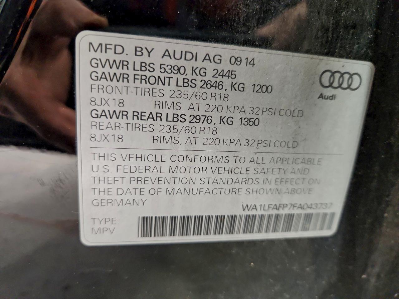 2015 Audi Q5 Premium Plus