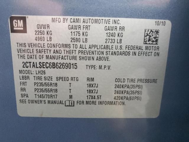 2011 GMC Terrain sle