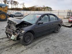 2002 Honda Civic lx en venta en Spartanburg, SC