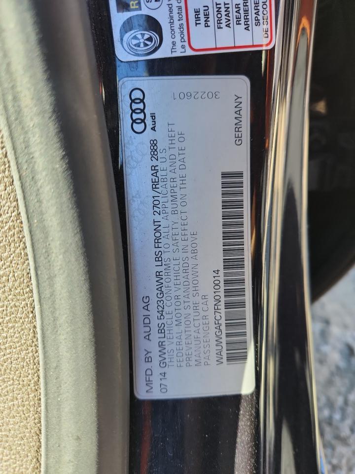 2015 Audi A7 Premium Plus