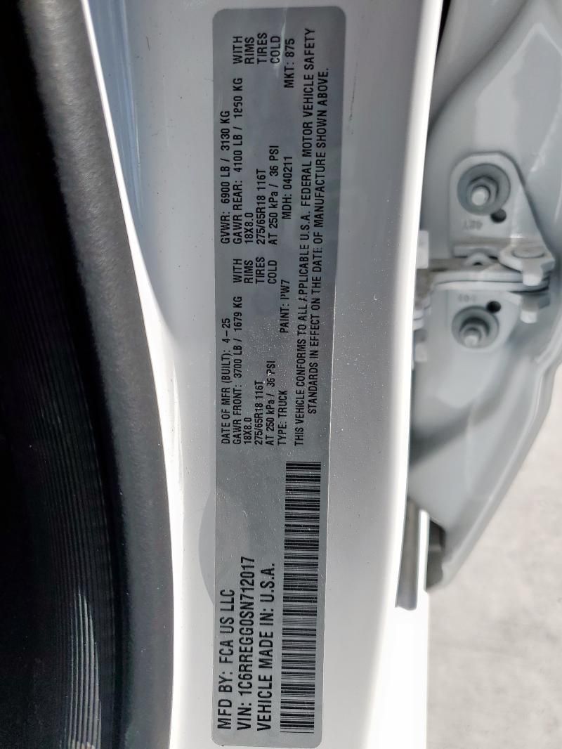 2025 Dodge RAM 1500 Tradesman