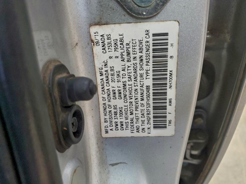 2015 Honda Civic lx