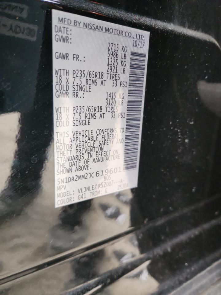 2018 Nissan Pathfinder s