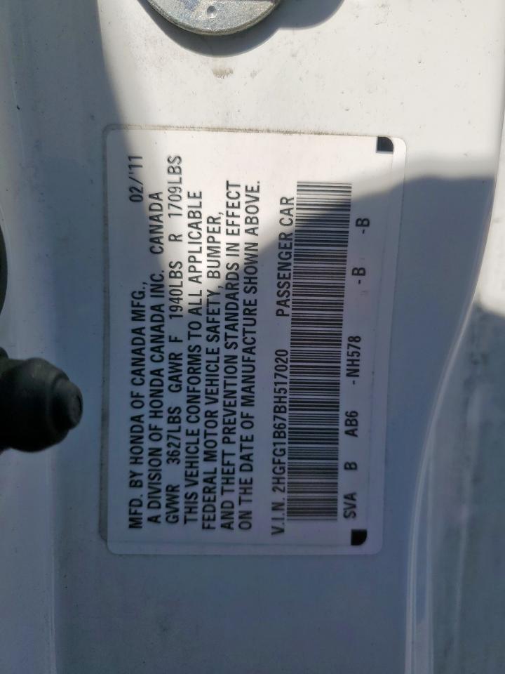 2011 Honda Civic lx