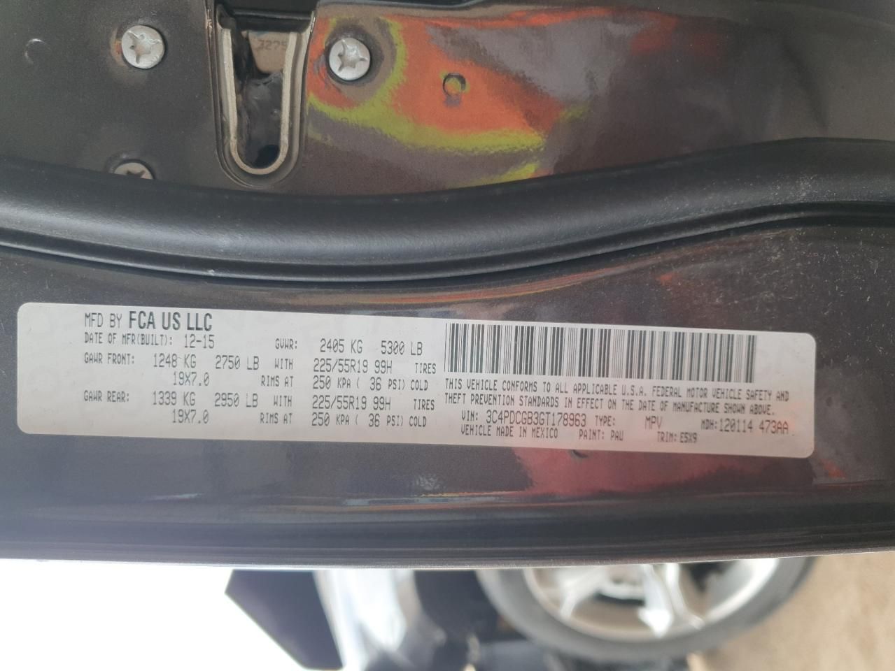 2016 Dodge Journey Crossroad