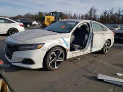 Honda Vehiculos salvage en venta: 2021 Honda Accord Sport
