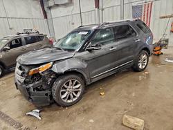 Ford Explorer salvage cars for sale: 2015 Ford Explorer xlt
