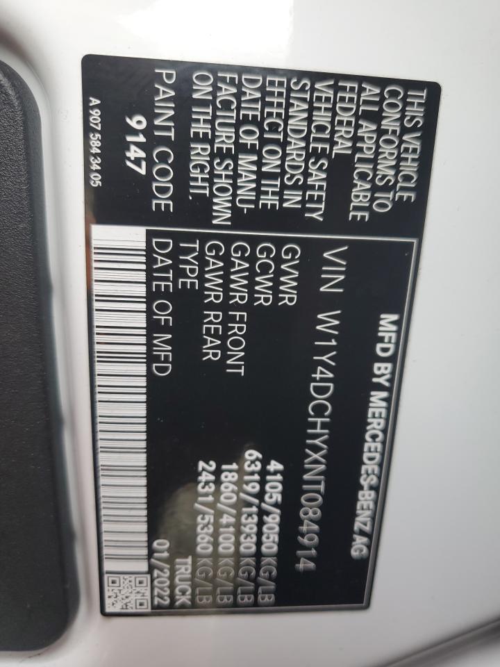 2022 Mercedes-Benz 2022 Mercedes Benz Sprinter 2500 Delivery Van
