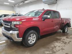 Salvage trucks for sale at Davison, MI auction: 2021 Chevrolet Silverado K1500 LT