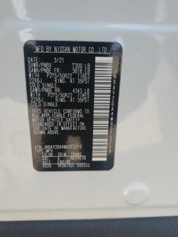 2021 Nissan Armada Platinum