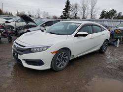 Honda Civic salvage cars for sale: 2016 Honda Civic ex