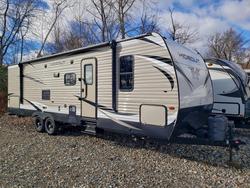 Salvage trucks for sale at West Warren, MA auction: 2018 Keystone Hideout Camper
